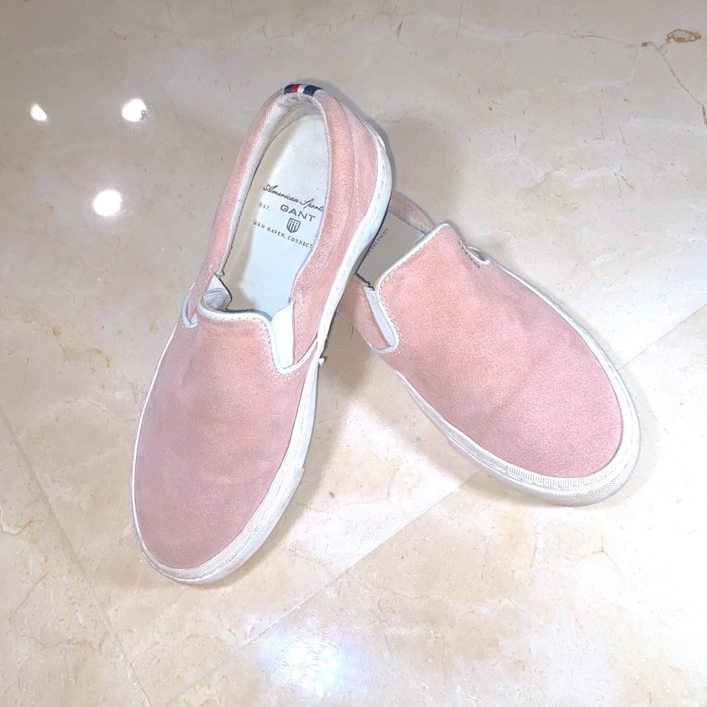 Suede Slide Sneaker by designer